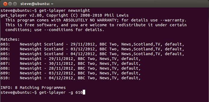 Como baixar programas da BBC com o get-iplayer