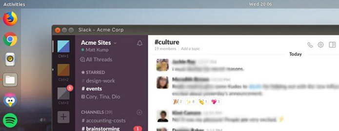 Como instalar o cliente Slack no Linux via Snap