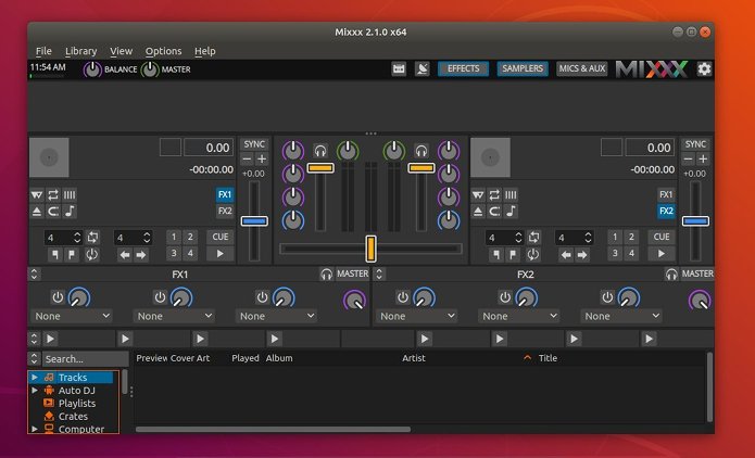 Como instalar a ferramenta para DJ Mixxx no Ubuntu