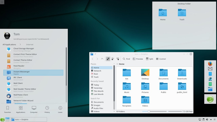 KDE Plasma 5.12 LTS no OpenSUSE Tumbleweed