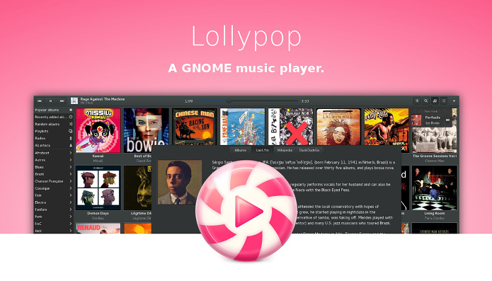 Como instalar o Music Player Lollypop no Linux via Flatpak