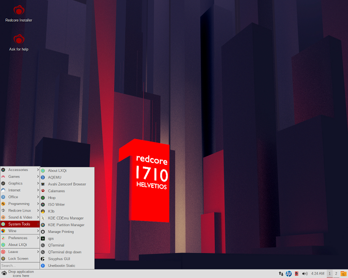 Redcore Linux 1801 Beta lançado - Confira as novidades e baixe