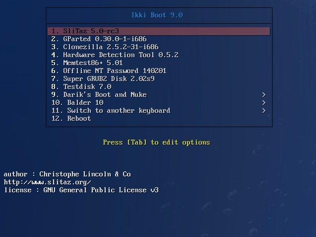 Conheça Ikki Boot - Um live CD multiboot com muitas ferramentas