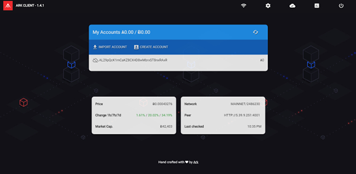 Como instalar a carteira ARK Desktop Wallet no Linux via Flatpak