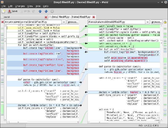 Como instalar o comparador de arquivos Meld no Linux via Flatpak