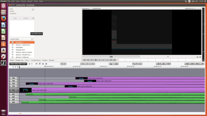 Como instalar o editor de vídeo Flowblade no Linux via Flatpak