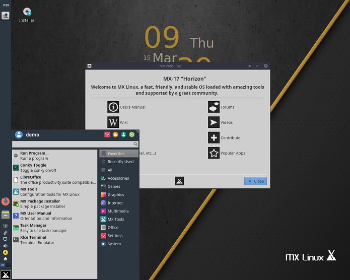 MX Linux 17.1 lançado – Confira as novidades e baixe