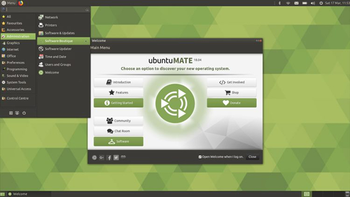 Confira as principais novidades do futuro Ubuntu MATE 18.04 LTS