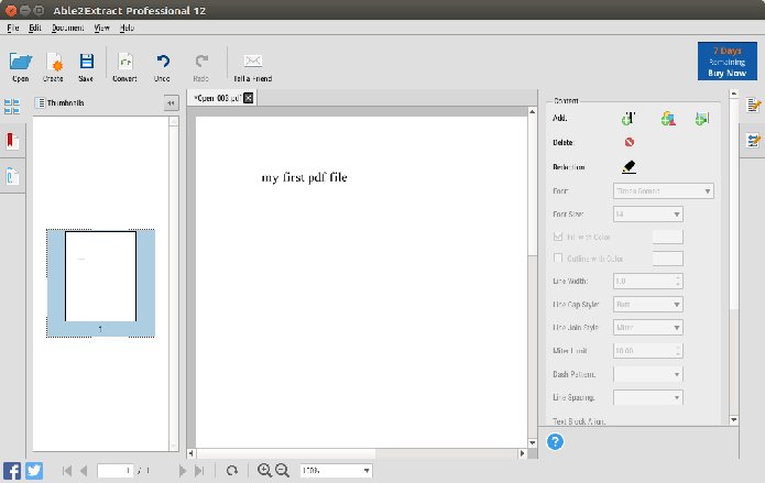 Como instalar o editor de PDF Able2Extract Professional no Linux