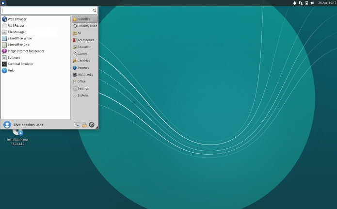 Confira as novidades do Xubuntu 18.04 LTS