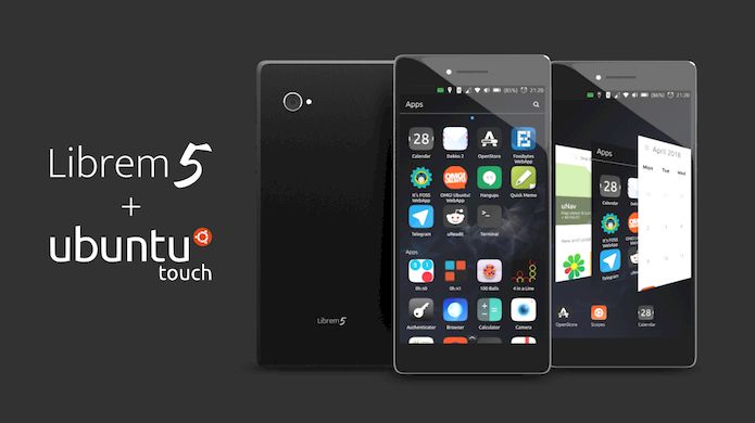 O smartphone Librem 5 suportará o Ubuntu Touch