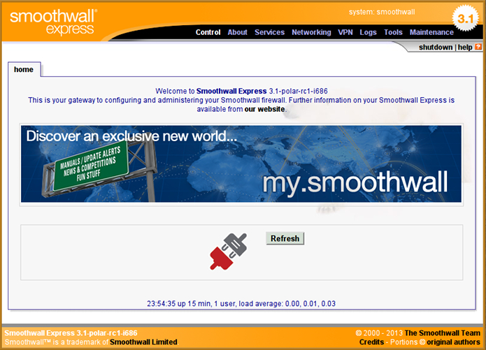 smoothwall express 3.1 openvpn server