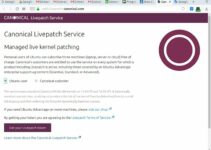 Como ativar o Canonical Livepatch Service no Ubuntu