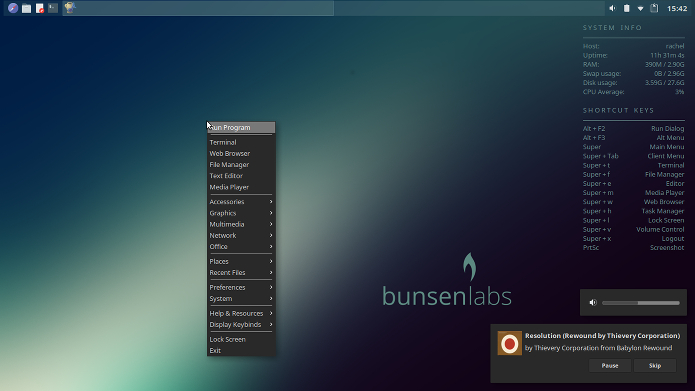 BunsenLabs Linux Helium lançado - Confira as novidades e baixe