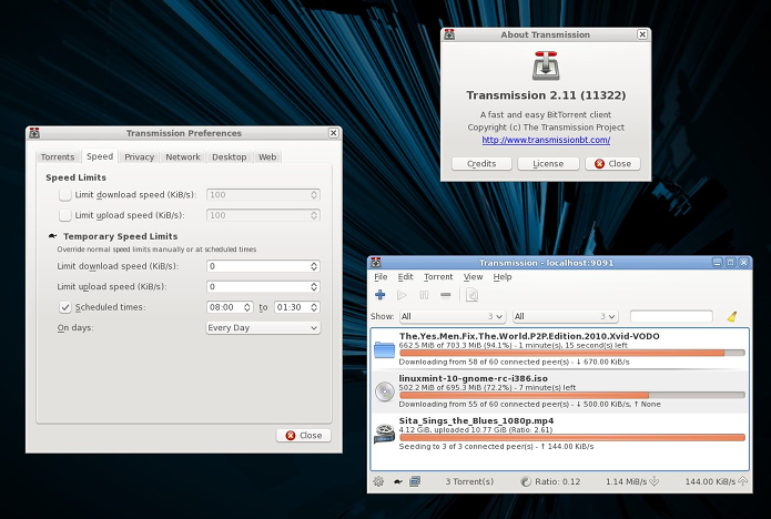 Como instalar o Cliente BitTorrent Transmission no Linux via Flatpak