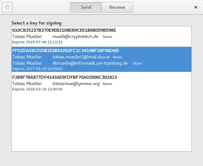 Como instalar o GNOME-Keysign no Linux via Flatpak