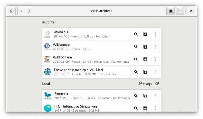 Como instalar o visualizador WebArchives no Linux via Flatpak