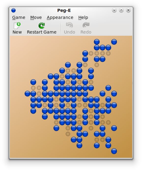 Como instalar o jogo de paciência Peg-E no Linux via Flatpak