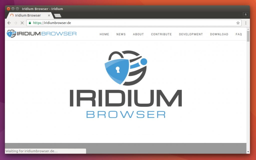 Como instalar o navegador Iridium no Linux Ubuntu, Debian, Fedora, openSUSE