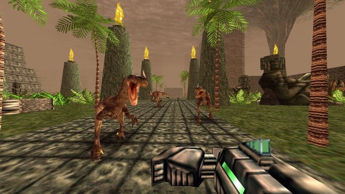 Lançada uma versão remasterizada de Turok: Dinosaur Hunter para Linux