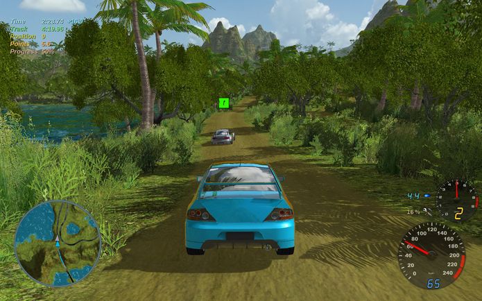 Como instalar o jogo de corrida Stunt Rally no Linux via Flatpak