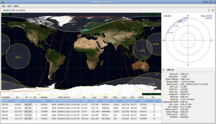 Como instalar o rastreador de satélites Gpredict no Linux via Flatpak