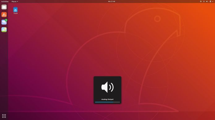 Conheça a nova tela de login do Ubuntu 18.10 com o tema Yaru