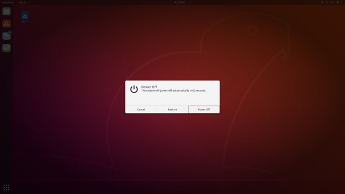 Conheça a nova tela de login do Ubuntu 18.10 com o tema Yaru