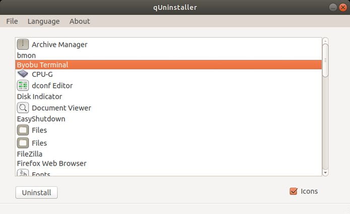 Como desinstalar qualquer programa no Ubuntu com o qUninstaller