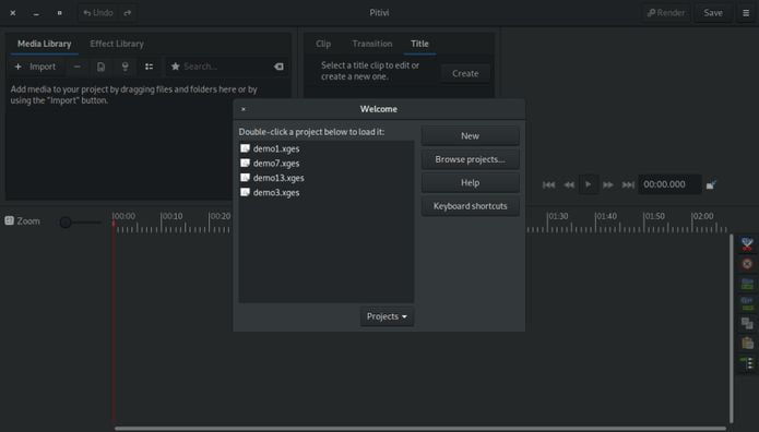 Editor de vídeo Pitivi ganhou redimensionamento na visualização de vídeo