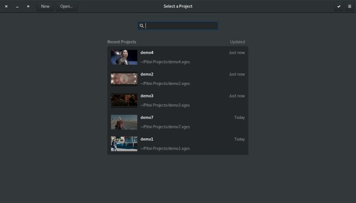 Editor de vídeo Pitivi ganhou redimensionamento na visualização de vídeo