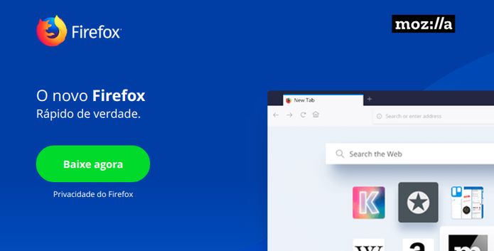 Firefox 63 executará extensões como um processo separado do navegador