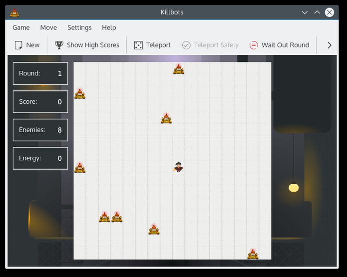 Como instalar o incrível jogo Killbots no Linux via Flatpak