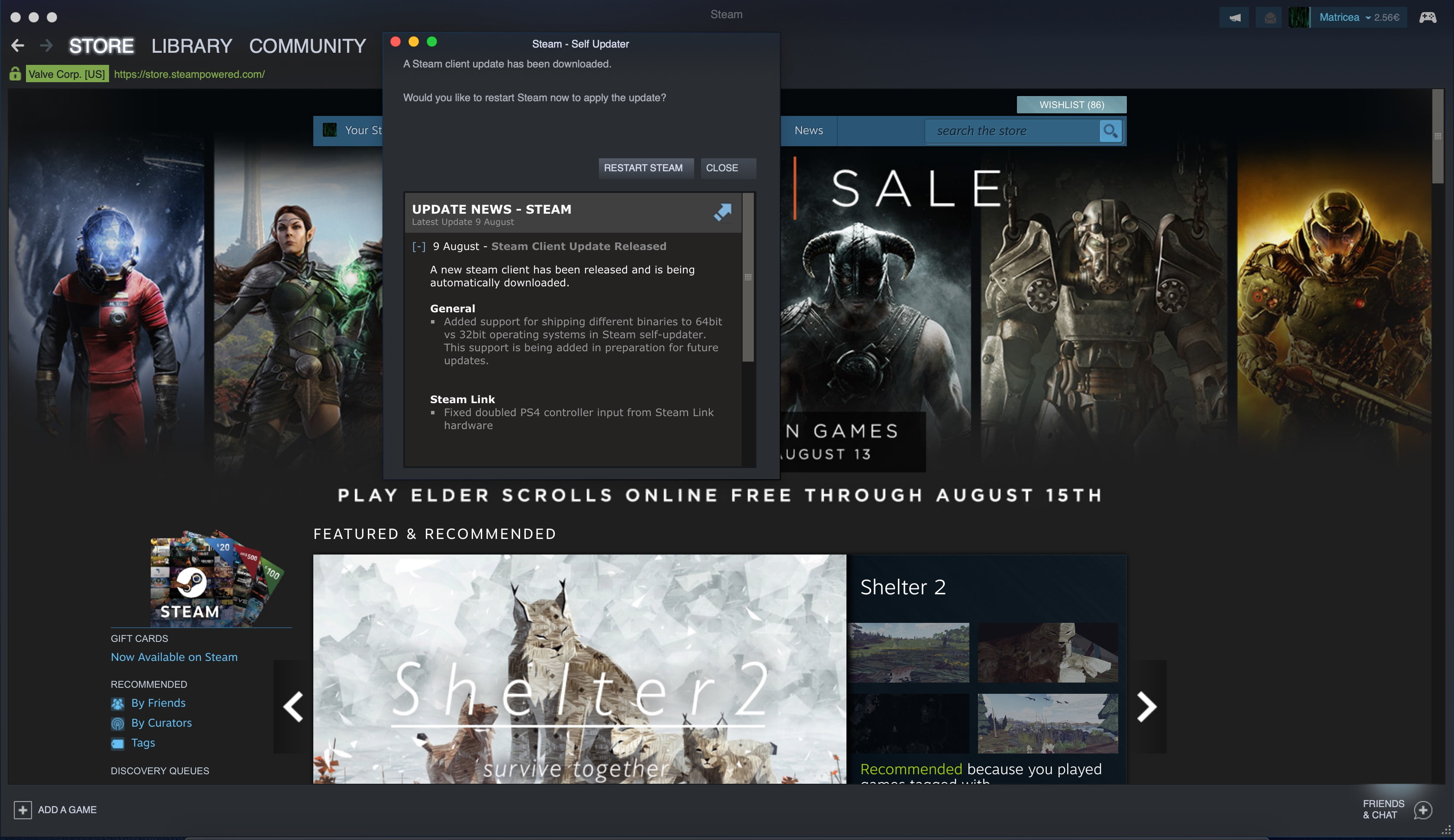 Valve poderá lançar um cliente Steam Linux de 64 bits nativo