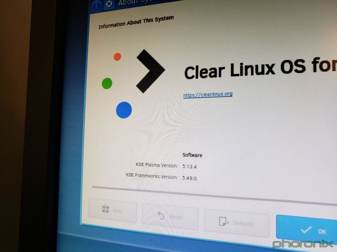 Clear Linux conseguiu implementar o suporte ao KDE Plasma Desktop