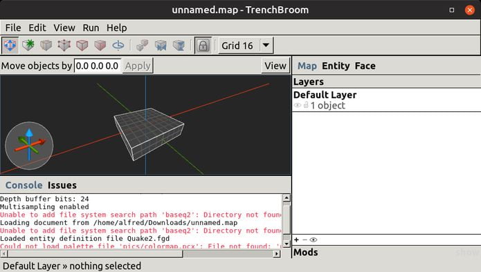Como instalar o editor de nível para Quake TrenchBroom no Linux