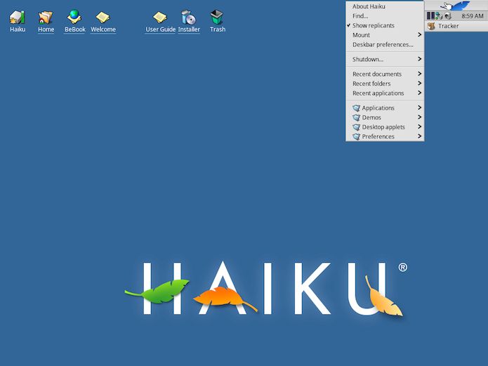 Haiku R1 Beta 1 lançado com sistema de gerenciamento de pacotes