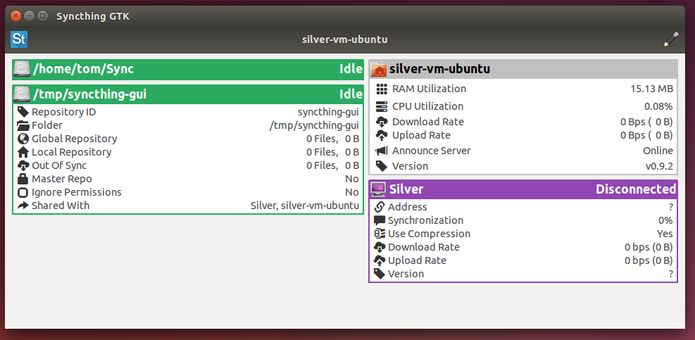 Como instalar a interface Syncthing GTK no Linux via Flatpak