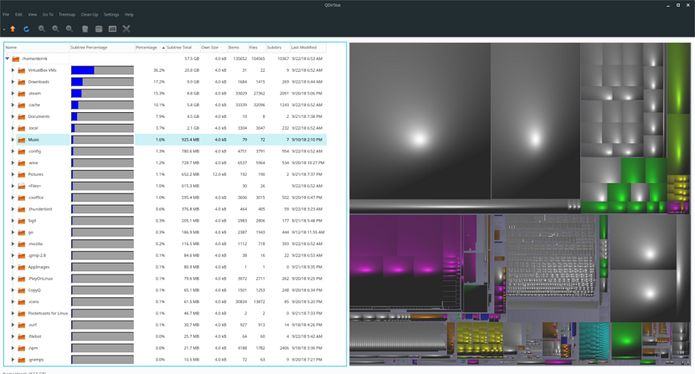 Como instalar o Qdirstat no Linux e ficar de olho no espaço em disco