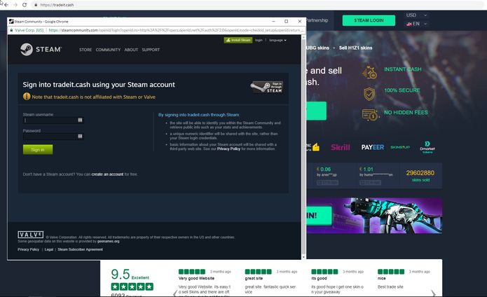 Descoberta campanha de phishing que rouba as credenciais do Steam