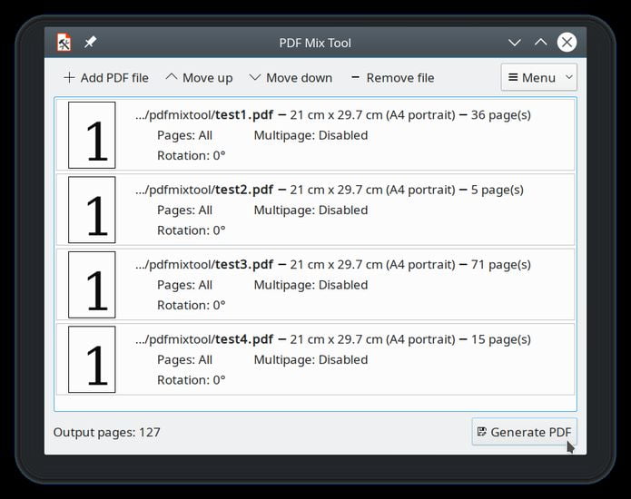 Como instalar a ferramenta PDF Mix Tool no Linux via Snap