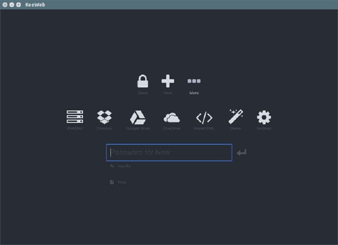 Como instalar o gerenciador de senhas KeeWeb no Ubuntu, Debian e derivados