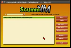 Como instalar o lançador de jogos ScummVM no Linux via Snap