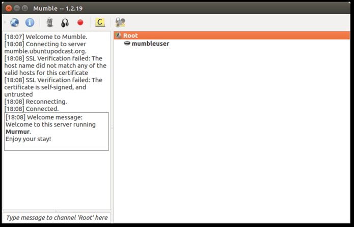 Como instalar o app de chat de áudio Mumble no Linux via Snap