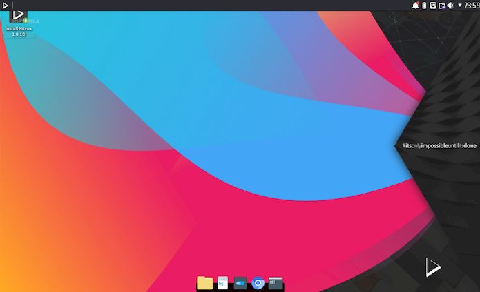 Nitrux - um Linux bonito e fácil de usar para os fãs do ambiente KDE Plasma