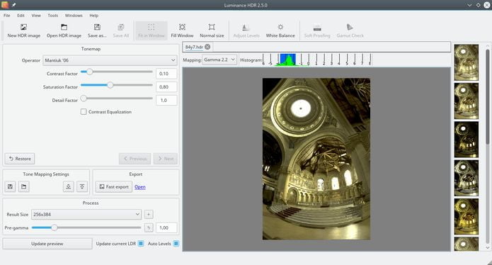 Como instalar o app Luminance HDR no Linux via Flatpak