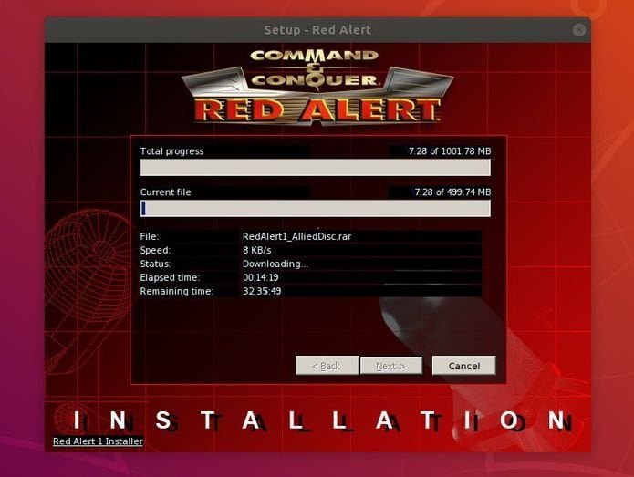 Como instalar Command & Conquer: Red Alert no Linux via Snap