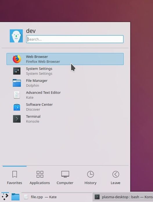 KDE Plasma 5.15 tornará mais fácil aplicar atualizações