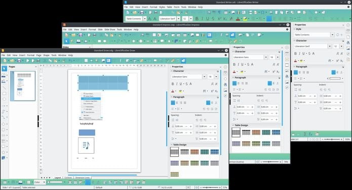 LibreOffice 6.2 entrou em beta com novo design chamado Notebookbar