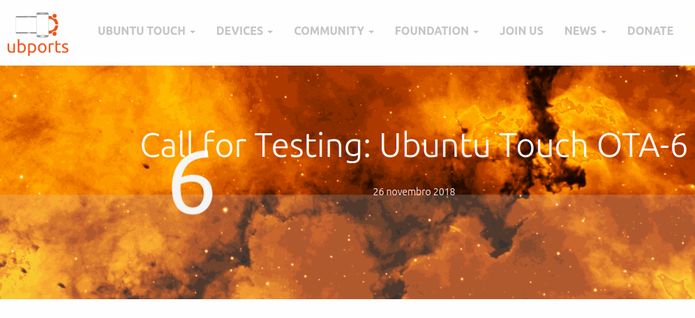 Ubuntu Touch OTA-6 virá com melhorias no navegador e mais